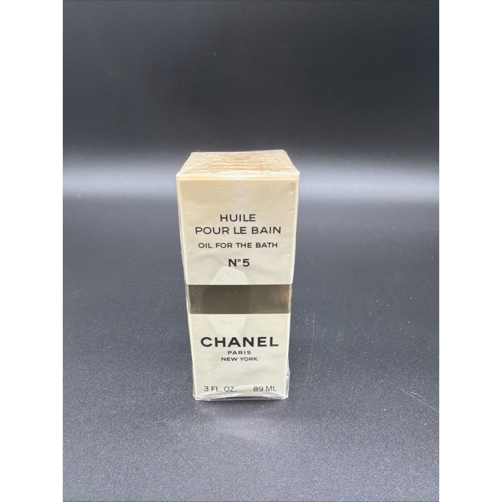 Chanel No 5 Huile Pour Le Bain Oil For The Bath 3 Fl Oz 89 ml Vintage Sealed New